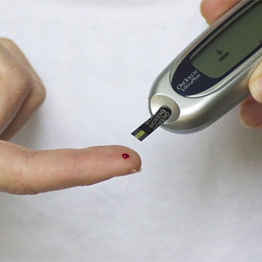 image of diabetes test